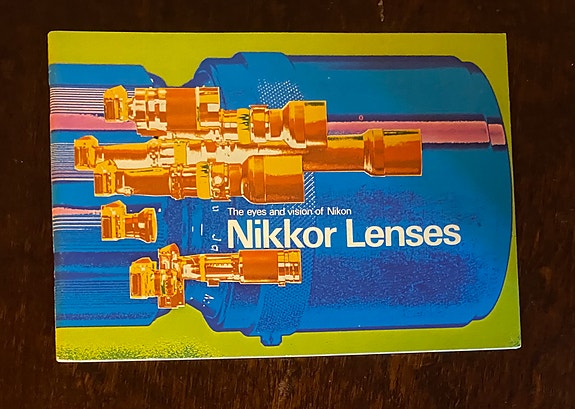 Nikkor Lens Booklet
