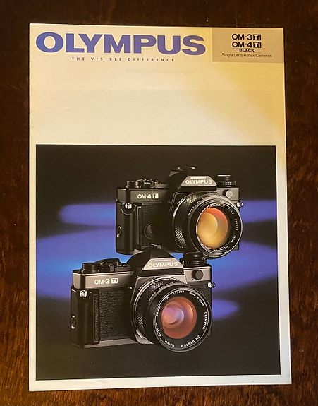 Olympus Camera Brochure