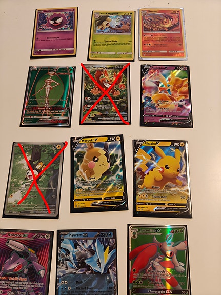 Myydään Pokemon kortteja Ex/ GX/ holoja/V