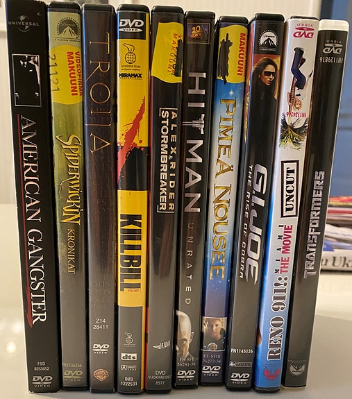 DVD elokuvia
