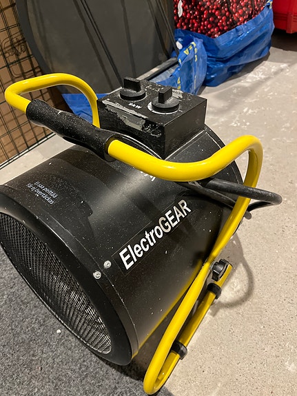 ElectroGEAR rakennuslämmitin