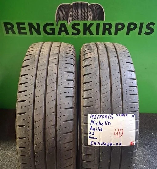 195/70R15C Michelin Agilis 104/102R kesä