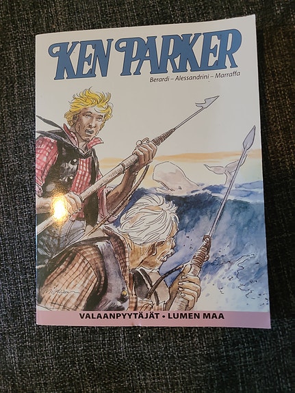 Ken Parker sarjakuva-albumi Valaanpyytäjät – Lumen maa
