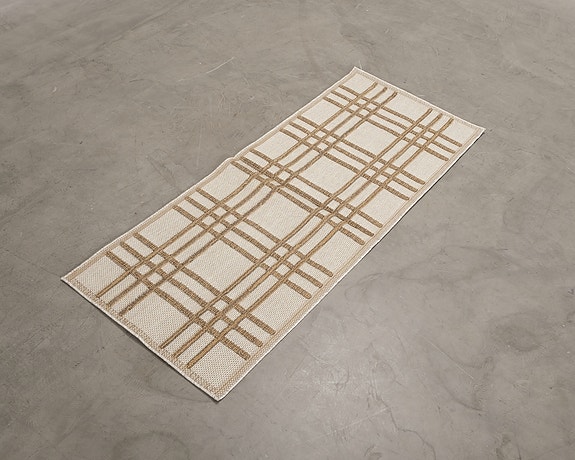 Rugvista Rutan matto 80 x 200 cm beige / ruskea