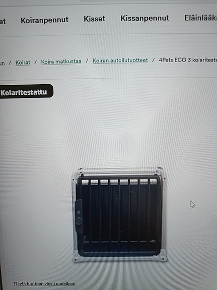 Ostetaan 4pets eco 3 tai 2 autohäkki