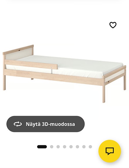 Ikea Sniglar lasten sänky 70x160