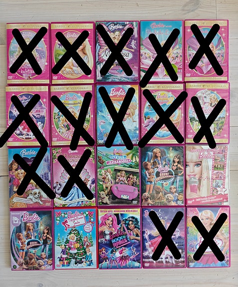 Barbie dvditä