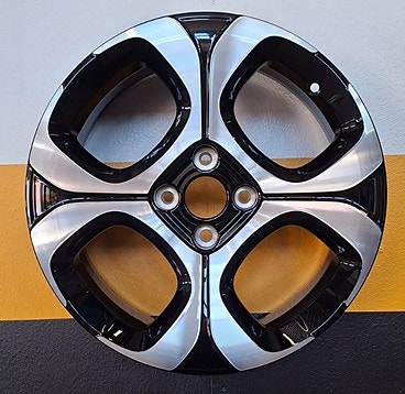 Citroen C3 alkuperäisalumiinivanteet 6,5×17 4×108 et20 kr65,1