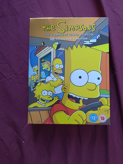 The Simpsons The Complete Third Season DVD-boksi