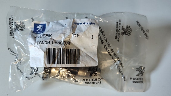 Mopon starttiin Bendix-ratas / Peugeot