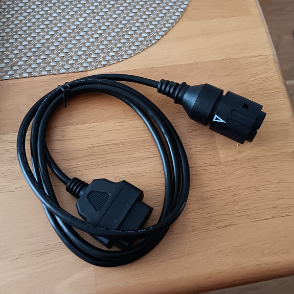 BMW moottoripyörän OBD2 adapteri 10 pin