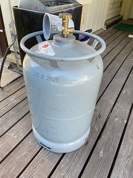 Kaasupullo 11 kg