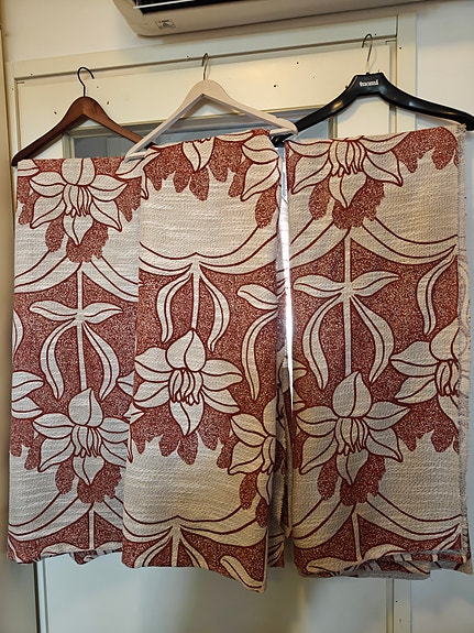 Vintage pellava verhot