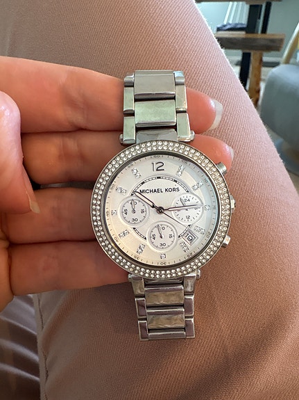 Michael Kors naisten rannekello hopea