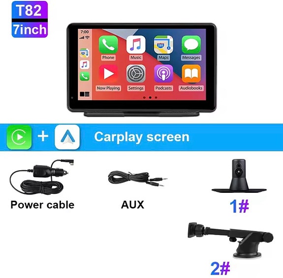 Android autosoitin 7”