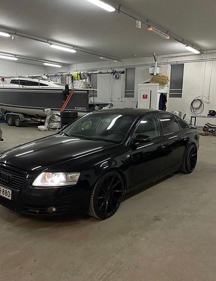 Purussa Audi a6c6 / 3.0 tdi / uusi kone