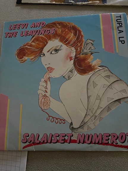 Leevi and the Leavings Salaiset numerot LP-levy