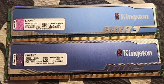Ram muistit Kingston HyperX DDR3 6gb