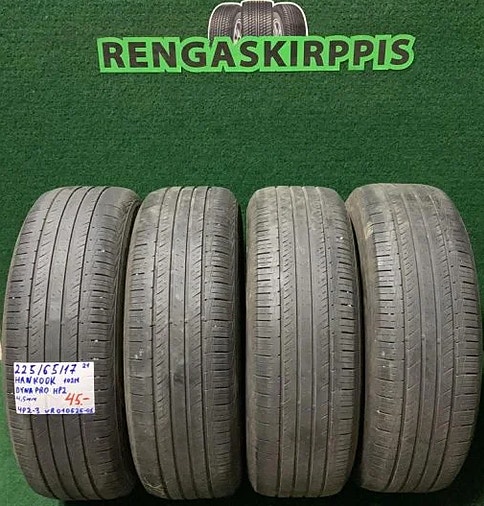 1kpl 225/65R17 Hankook Dynapro HP2 102H kesä 4,5mm