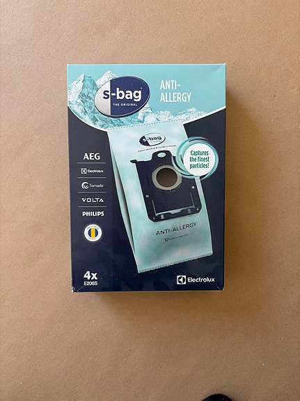 Electrolux s-bag Anti-Allergy pölynimurin pölypussit