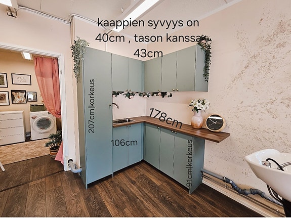 Upea keittiö