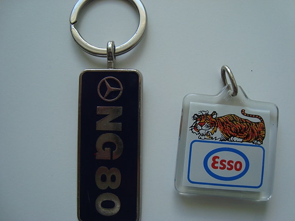Avaimen perä Mersu, Esso avaimenperä myyty