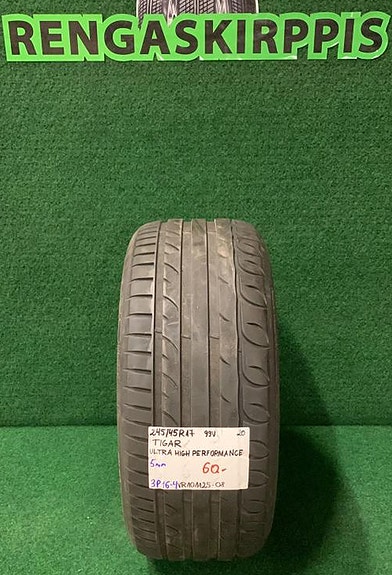 1kpl245/45R17 Tigar Ultra High Performance 99V kesä 5mm