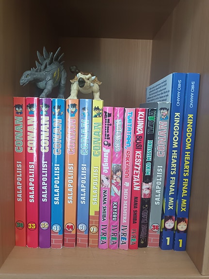 Manga kirjoja