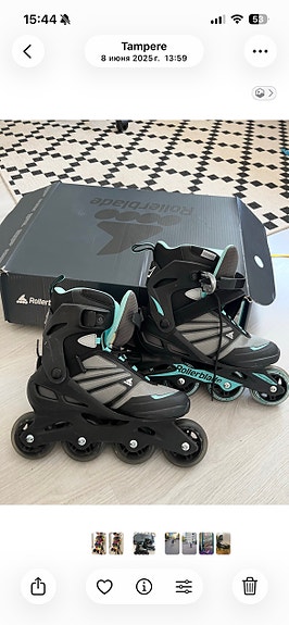 rullaluistimet koko 39-40