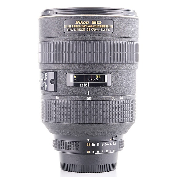 Nikon AF-S Nikkor 28-70mm f/2.8 D ED SWM -objektiivi (käytetty)