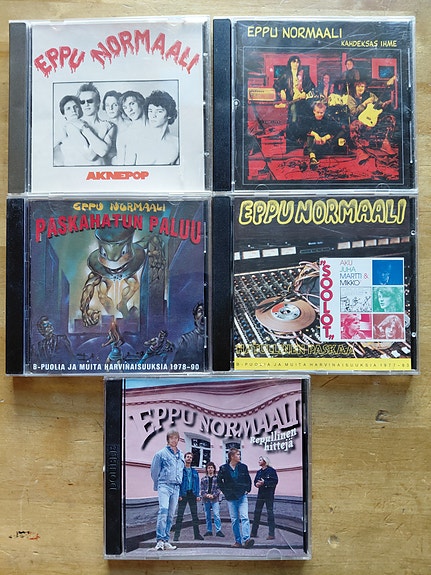 Eppu Normaali cd levyjä