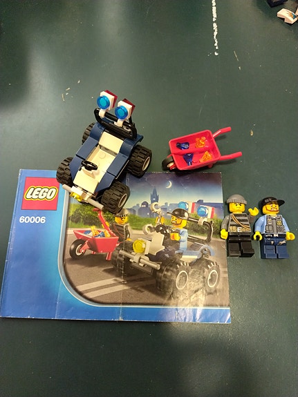 Lego 60006, City - Poliisi mönkijä