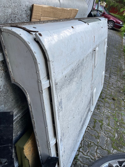Land Rover Series katto