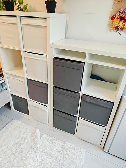 2 x Kallax / Expedit Hyllykköä