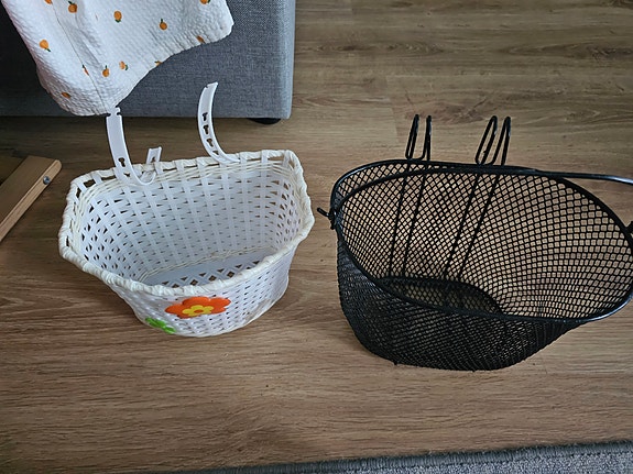 Lasten pyörän korit 2 kpl