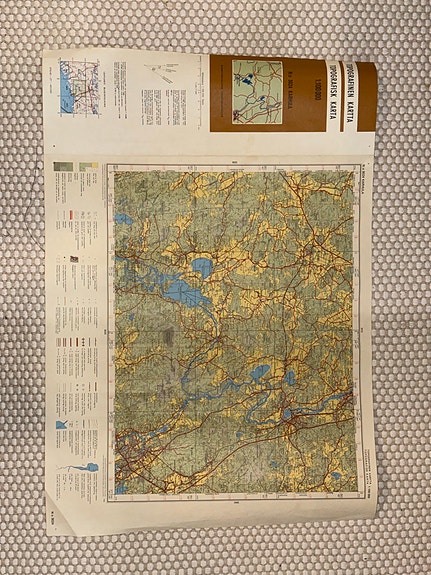 Vanha Karhulan kartta