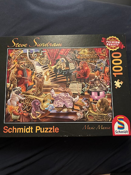 Schmidt Steve Sundram Music Mania palapeli 1000 palaa