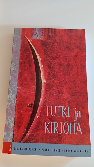 Tutki ja kirjoita -kirja
