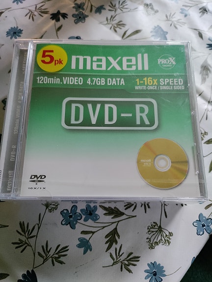 DVD-R levyt 5kpl paketti