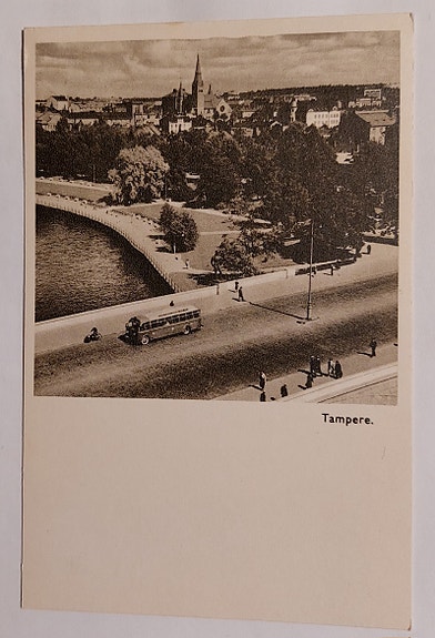 Mustavalkeita paikkakuntakortteja Osa 8 Tampere-Viitasaari
