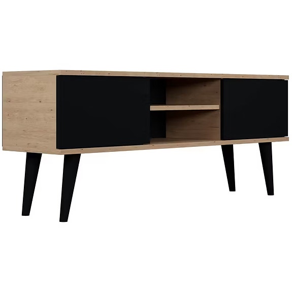 Kocot Toronto TV-taso 120cm musta/beige