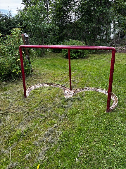Jääkiekko maali pihapeleihin