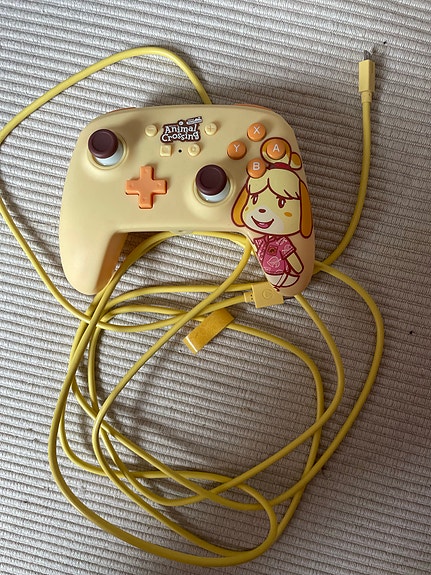 Animal Crossing USB-ohjain keltainen
