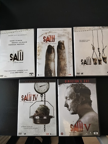 Saw elokuvat DVD-paketti