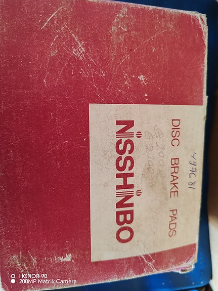 Nisshinbo / NBK etujarrupalat, uudet alkuperäiset japsi autoon