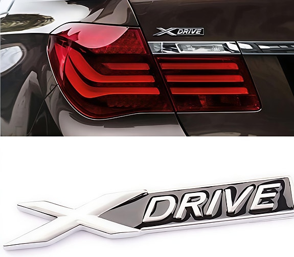 BMW xDrive merkkikilpi/ embleemi takaluukkuun