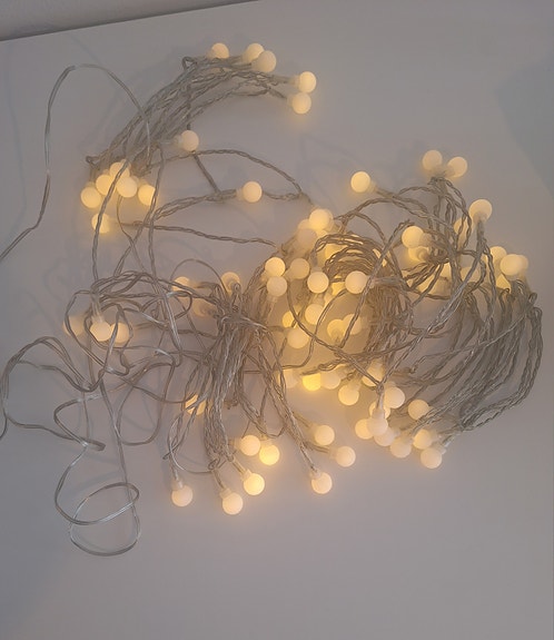 Led string light 11.3 m+5 m x 80 bulbs