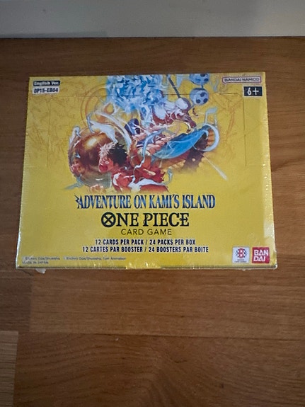 One Piece Adventure on Kami’s Island booster box