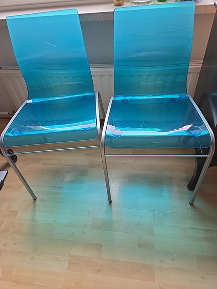 Italialainen Design tuoleja kaksi kpl