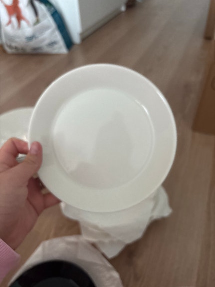 Iittala Teema lautaset valkoinen ja musta